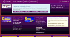 Desktop Screenshot of dansepassion.ch