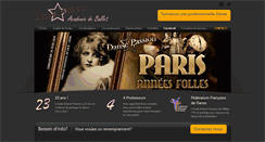 Desktop Screenshot of dansepassion.fr